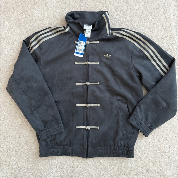 adidas Other - adidas Greyish Blue Tang Jacket
